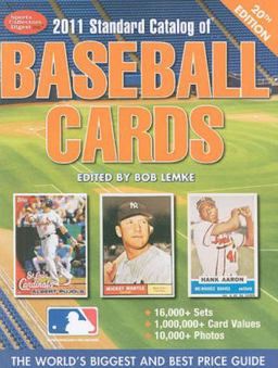2011 Standard Catalog of Baseball Cards 20th 9781440213717 Front Cover