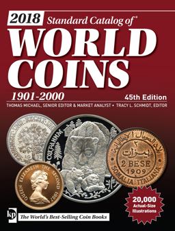 2018 Standard Catalog of World Coins 1901-2000:  9781440247972 Front Cover