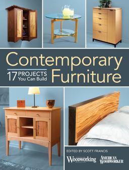 Contemporary Furniture 17 Projects Build No Rights  9781440345685 Front Cover