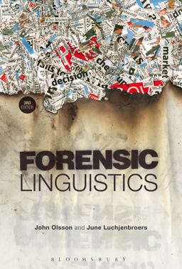 Forensic Linguistics 3rd 9781441170767 Front Cover
