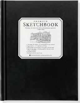 8 1/2" x 11" Premium Sketchbook (Sketch Book)  9781441310224 Front Cover