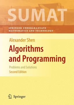 Algorithms and Programming Problems and Solutions 2nd 9781441917478 Front Cover