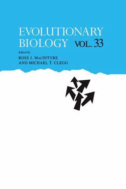 Evolutionary Biology Evolutionary Biology