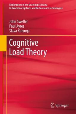 Cognitive Load Theory  9781441981257 Front Cover