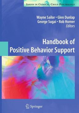 Handbook of Positive Behavior Support  9781441981356 Front Cover