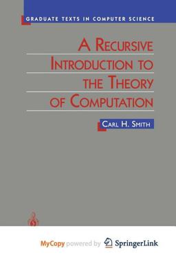 A Recursive Introduction to the Theory of Computation