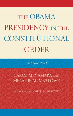 The Obama Presidency in the Constitutional Order The Obama Presidency in the Constitutional Order