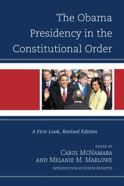 The Obama Presidency in the Constitutional Order The Obama Presidency in the Constitutional Order