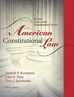 American Constitutional Law American Constitutional Law