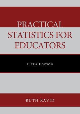 Practical Statistics for Educators 5th 9781442242869 Front Cover