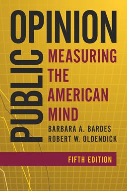 Public Opinion Measuring the American Mind 5th 9781442261884 Front Cover