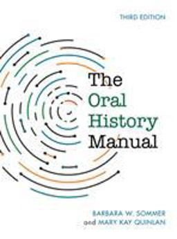 Oral History Manual 3rd 9781442270794 Front Cover
