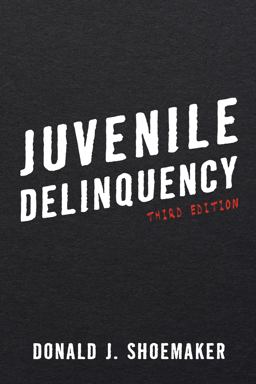 Juvenile Delinquency 3rd 9781442271944 Front Cover