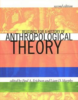 Readings for a History of Anthropological Theory 2nd 9781442600904 Front Cover