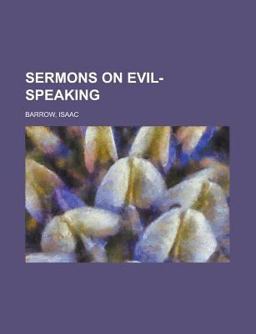 Sermons on Evil-Speaking