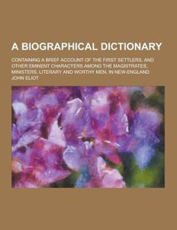A Biographical Dictionary