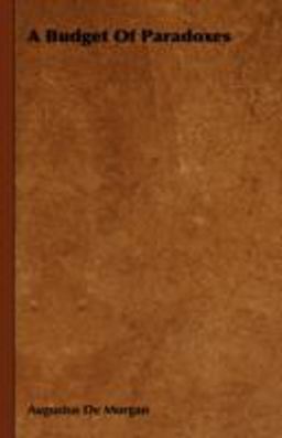 A Budget of Paradoxes