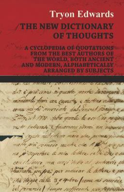 A Dictionary of Thoughts