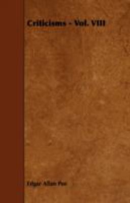 Criticisms - Vol. Viii