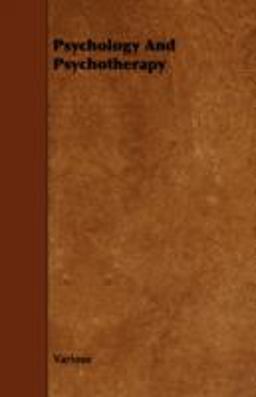 Psychology and Psychotherapy