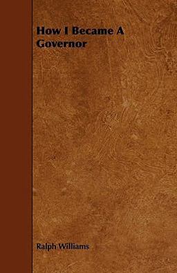 How I Became a Governor