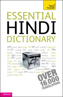 Essential Hindi Dictionary  9781444104004 Front Cover