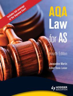 AQA Law for AS AQA Law for AS