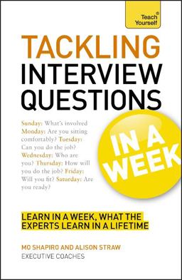 Tackling Interview Questions in a Week  9781444159011 Front Cover