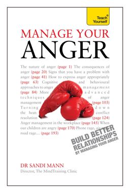 Manage Your Anger  9781444176780 Front Cover