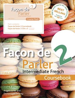 Facon de Parler 2 Course Pack 5th Edition 5th 9781444181265 Front Cover