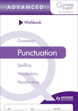 Quickstep English Workbook Punctuation Advanced Level