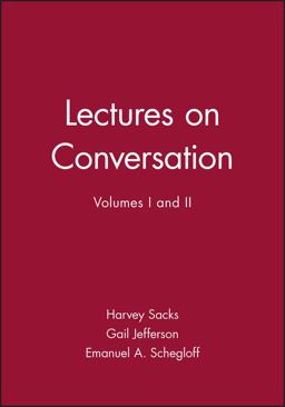 Lectures on Conversation, Volumes I and II