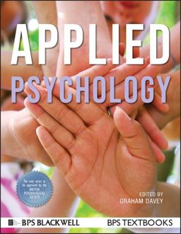 Applied Psychology  9781444331219 Front Cover