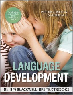 Language Development  9781444331462 Front Cover