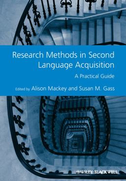 Research Methods in Second Language Acquisition A Practical Guide  9781444334265 Front Cover