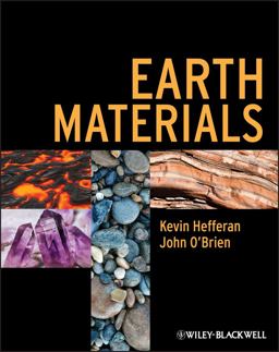 Earth Materials  9781444334609 Front Cover