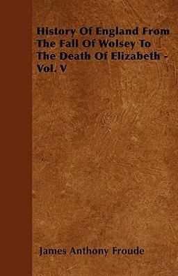 History of England from the Fall of Wolsey to the Death of Elizabeth - Vol. V