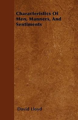 Characteristics of Men, Manners, and Sentiments