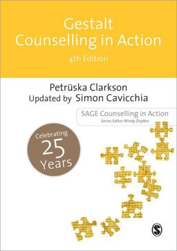 Gestalt Counselling in Action 4th 9781446211281 Front Cover