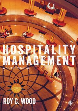 Hospitality Management: A Brief Introduction  9781446246955 Front Cover