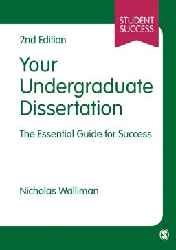 Your Undergraduate Dissertation The Essential Guide for Success 2nd 9781446253182 Front Cover