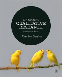 Introducing Qualitative Research A Studentâ€²s Guide 2nd 9781446254608 Front Cover