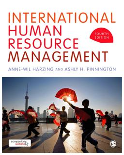 International Human Resource Management 4th 9781446267318 Front Cover