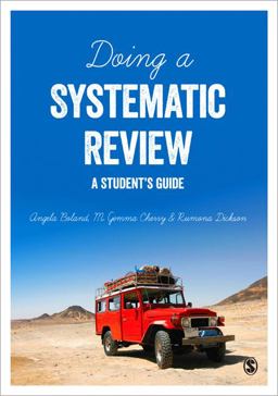 Doing a Systematic Review A Studentâ€²s Guide  9781446269688 Front Cover