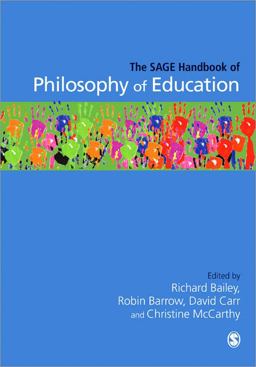 SAGE Handbook of Philosophy of Education  9781446270417 Front Cover
