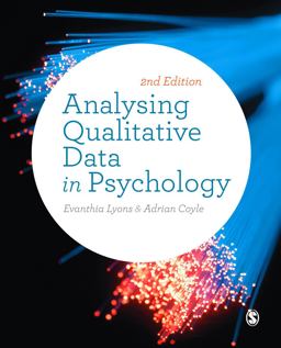 Analysing Qualitative Data in Psychology 2nd 9781446273753 Front Cover