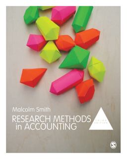 Research Methods in Accounting Research Methods in Accounting