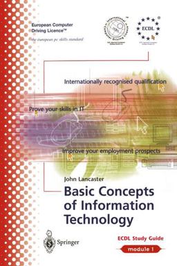 ECDL Module 1: Basic Concepts of Information Technology
