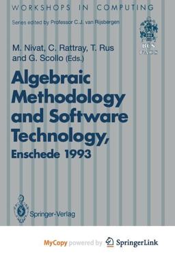 Algebraic Methodology and Software Technology (Amast'93)