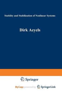 Stability and Stabilization of Nonlinear Systems